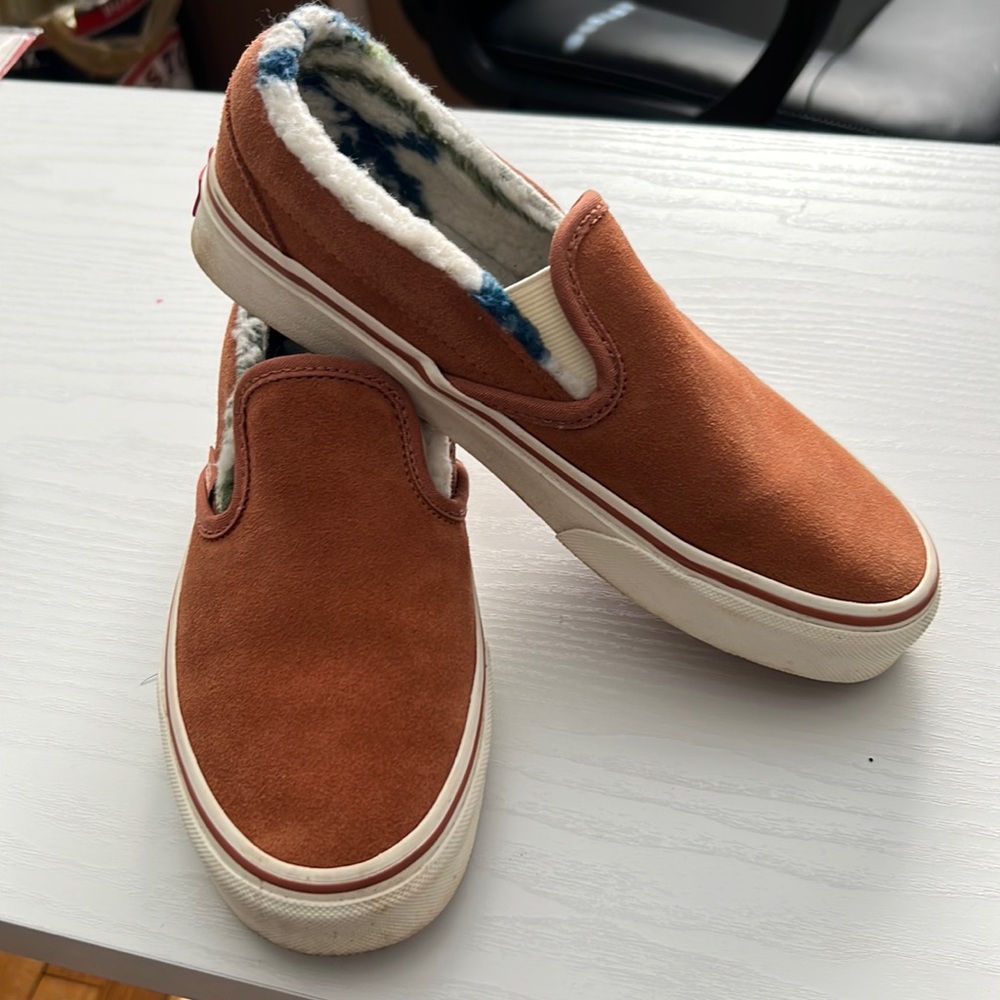 Sherpa Lined Vans Slip-on